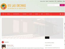 Tablet Screenshot of ieslasencinas.org